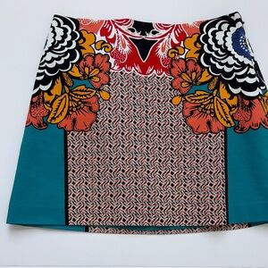 Express floral Patterned Multicolor Skirt